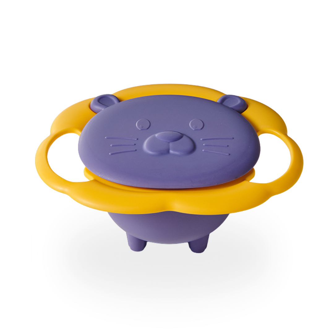 De 360° Roterende Snackkom Leeuw - Anti-mors
