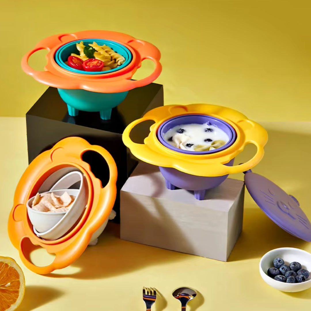 De 360° Roterende Snackkom Leeuw - Anti-mors