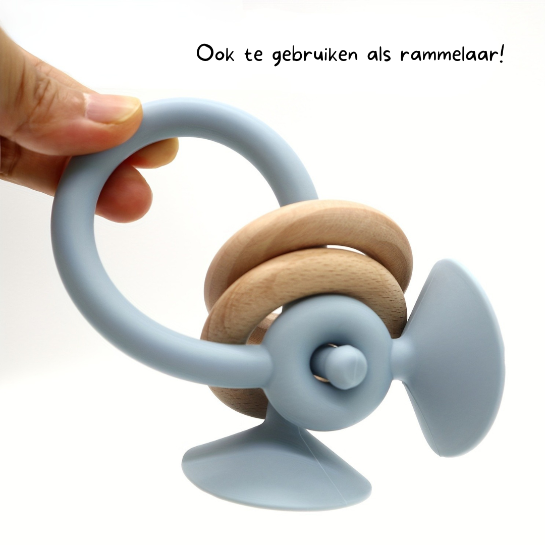 SMARTBBY Siliconen Montessori Kralenbaan met Zuignapjes - Multifunctioneel