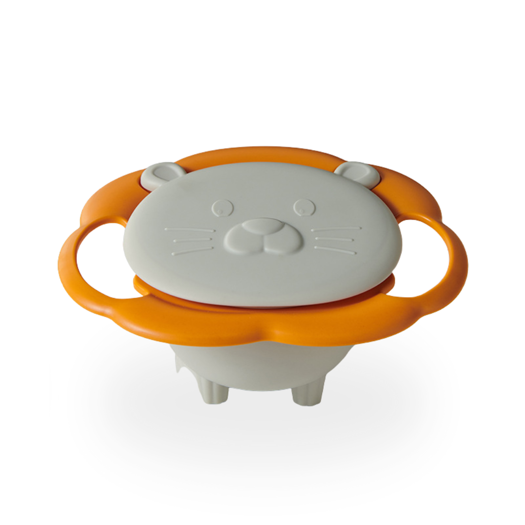 De 360° Roterende Snackkom Leeuw - Anti-mors
