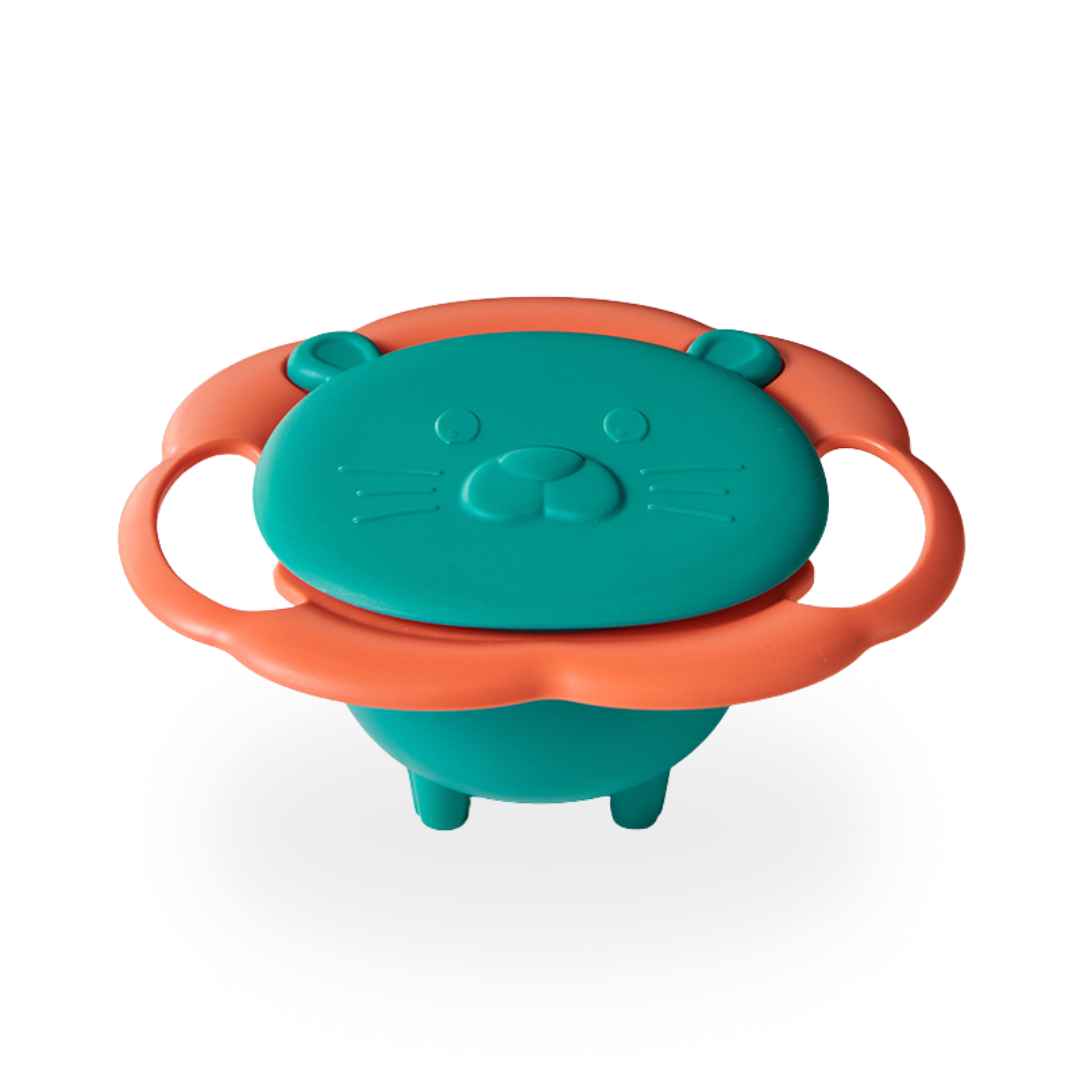 De 360° Roterende Snackkom Leeuw - Anti-mors