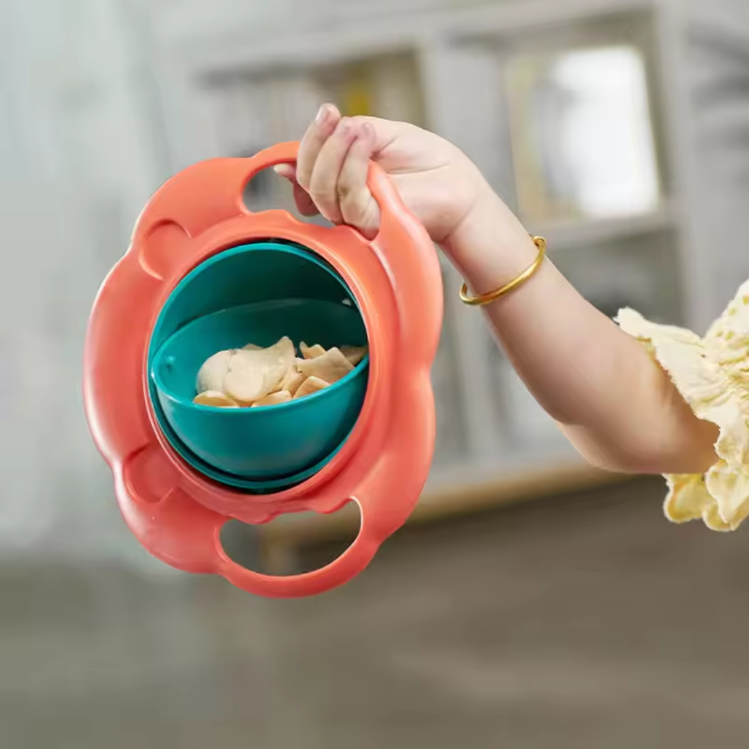 De 360° Roterende Snackkom Leeuw - Anti-mors