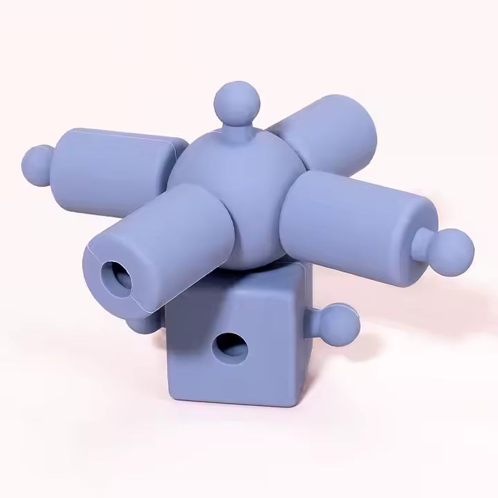 SMARTBBY Siliconen Montessori Bouwvriendjes
