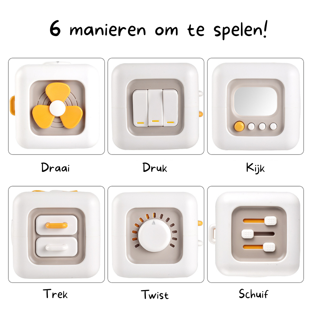 SMARTBBY Veelzijdige Montessori Motoriek Kubus